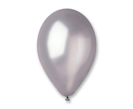 sidabriniai perlamutriniai balionai