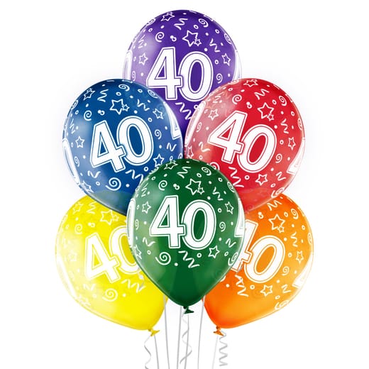 Gimtadienio balionai "40"