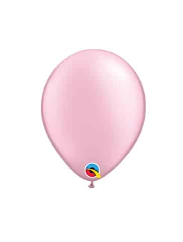 Rožiniai perlamutriniai balionai