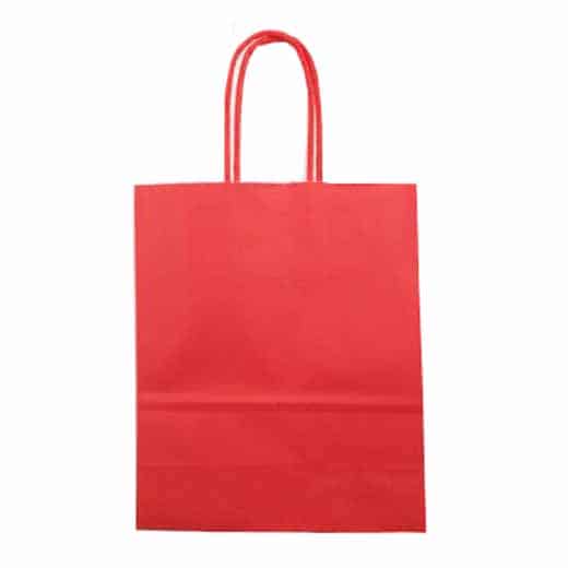 Popierinis dovanų maišelis (raudonas)