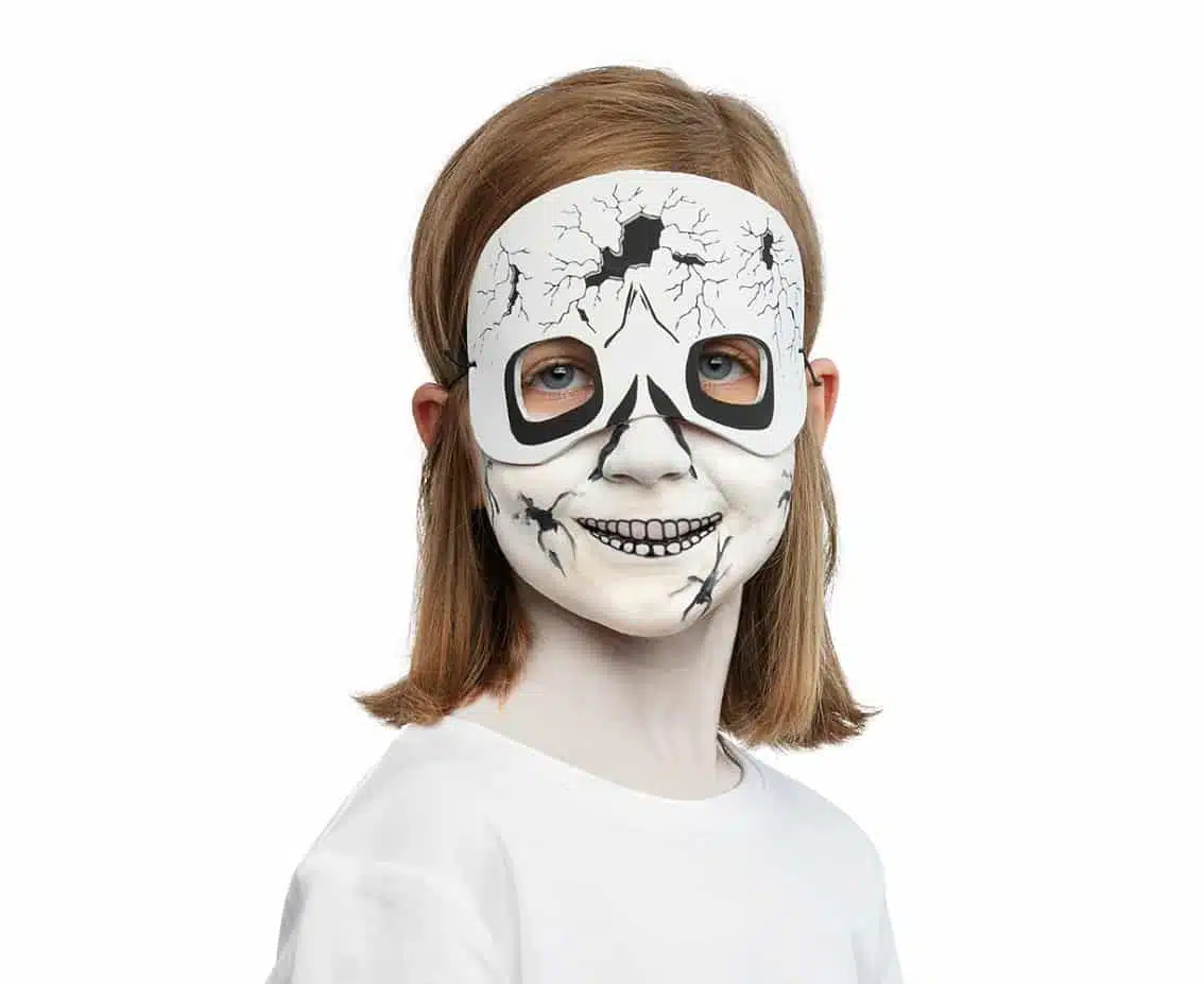 veido grimo rinkinys kaukolė