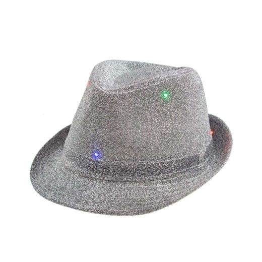 Šviečianti skrybėlė (pilka)