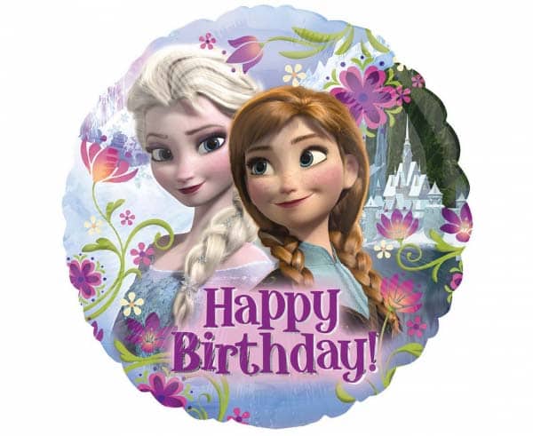 Folinis balionas „Happy Birthday“ 18"