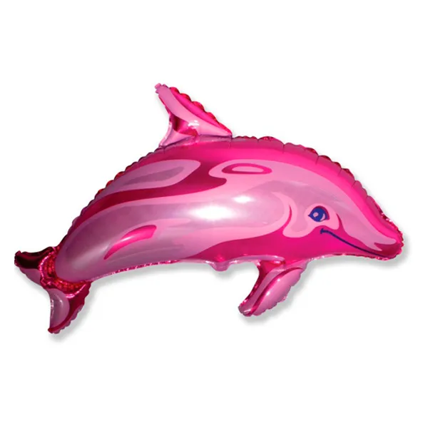 Folinis balionas „Rožinis delfinas“