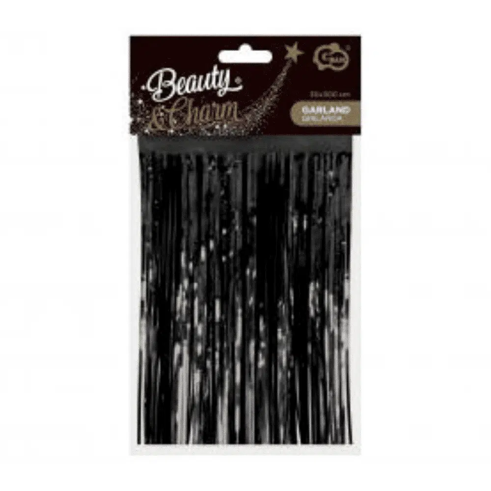 Dekoracija-girlianda Juodi kutai