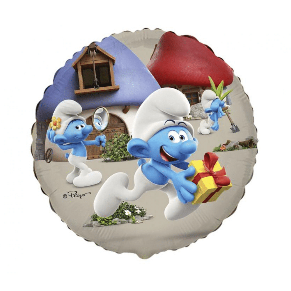 Folinis balionas Smurfai